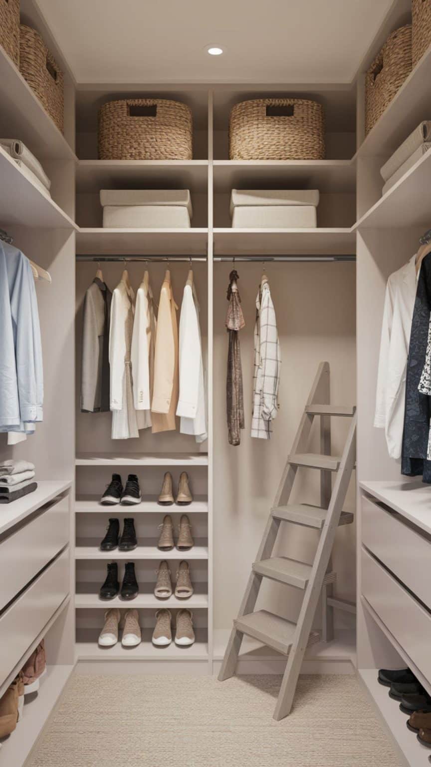 25 Creative Small Master Closet Ideas to Maximize Space