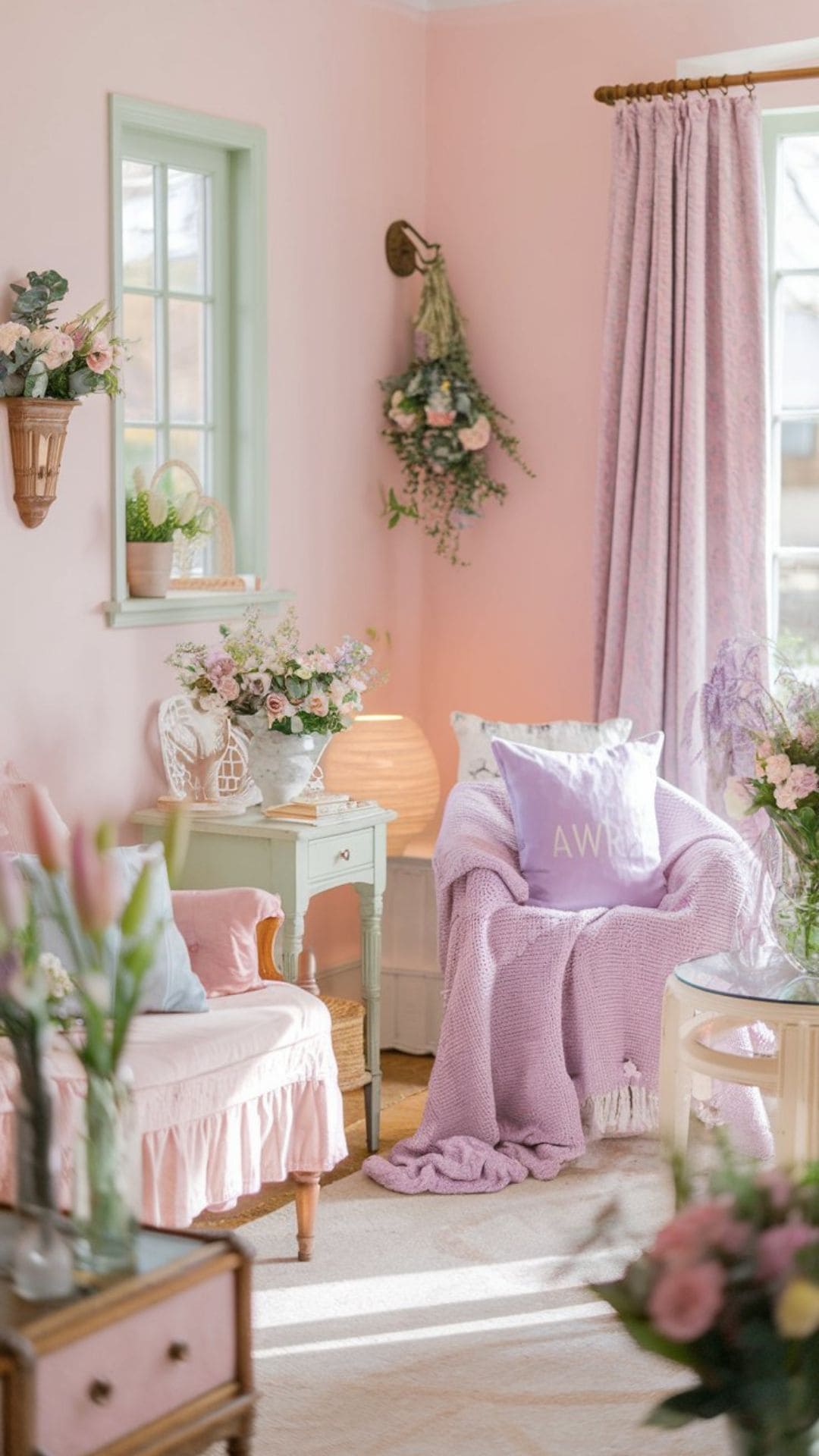 cottagecore pastel colors