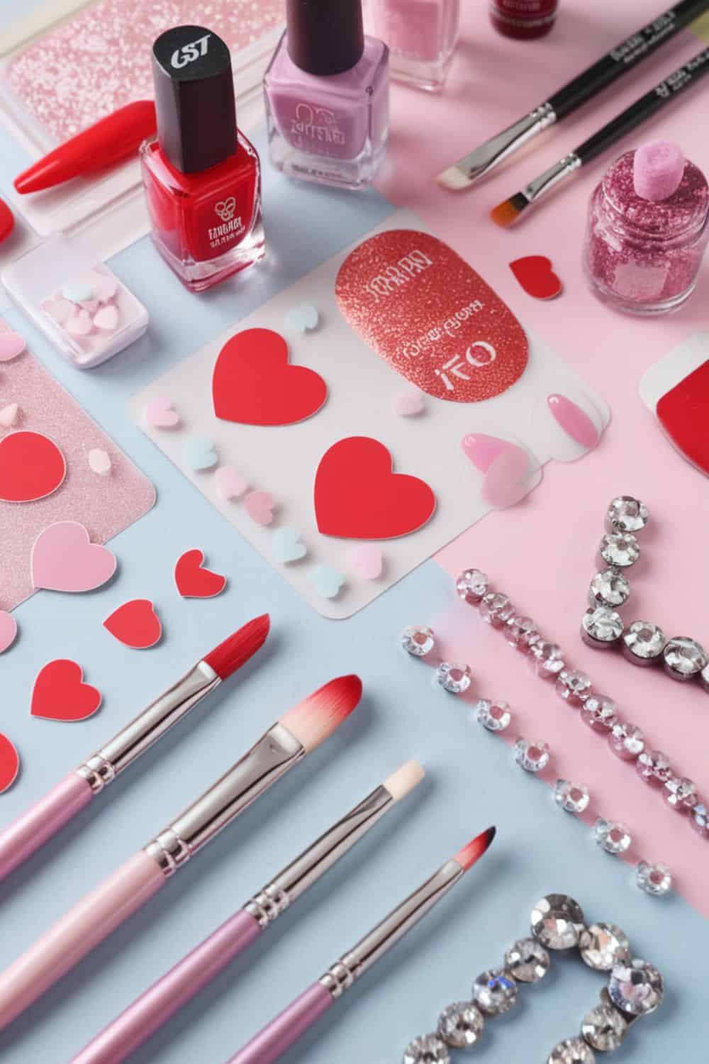 valentines day nails 11