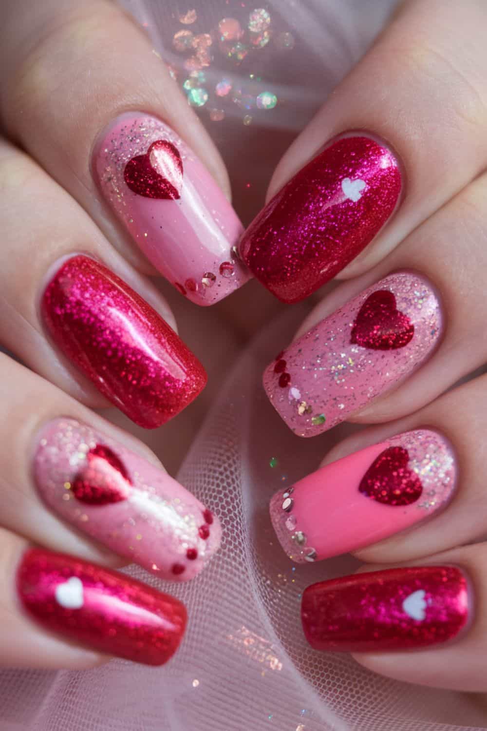 valentines day nails 4