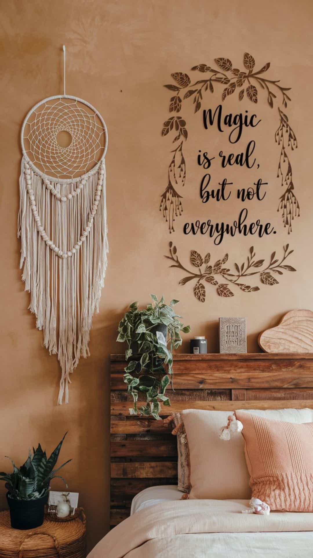 witchy bedroom personal art