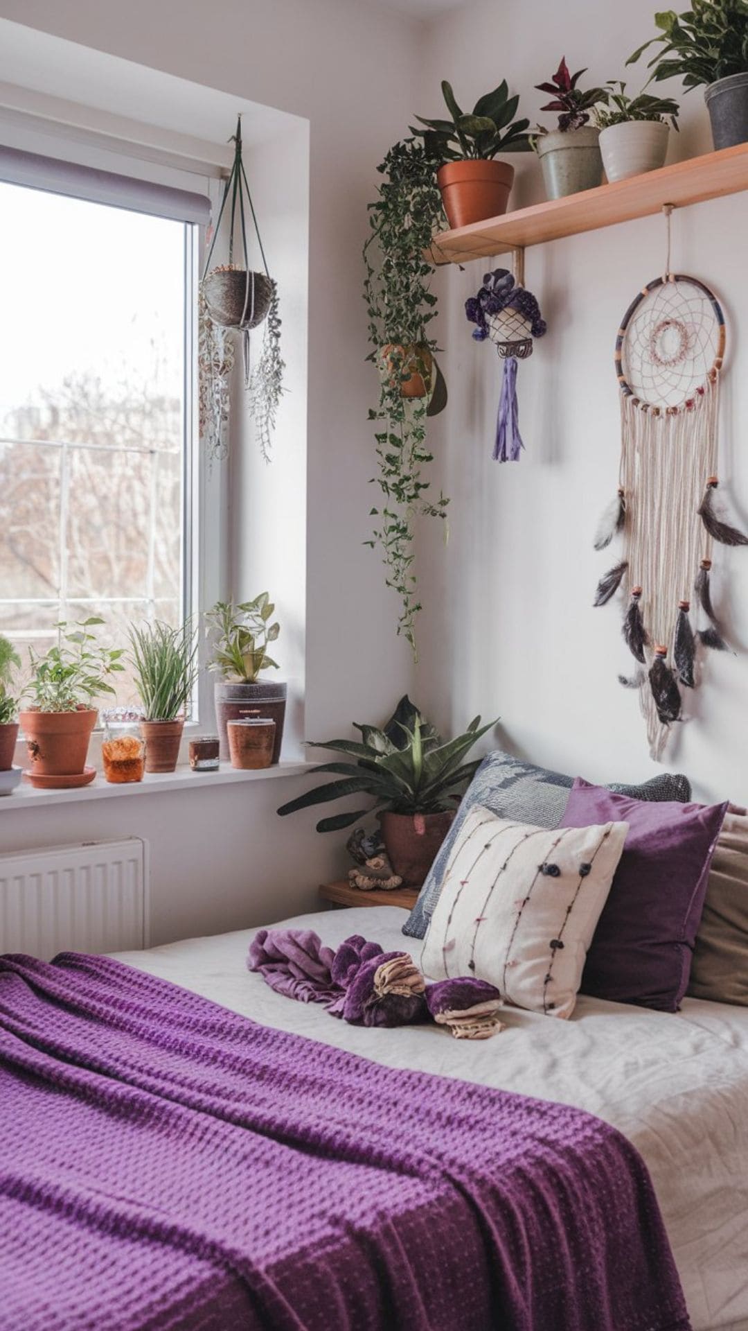 witchy bedroom plants