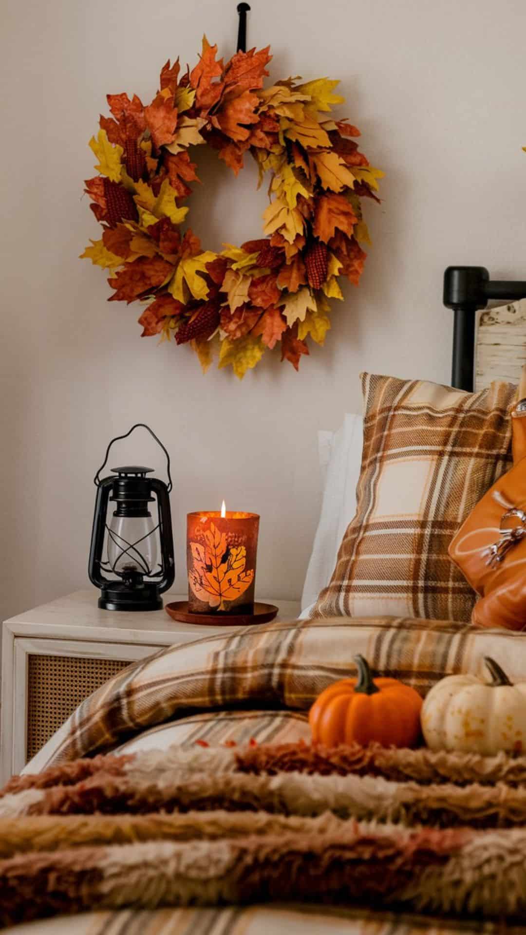 witchy bedroom seasonal decor