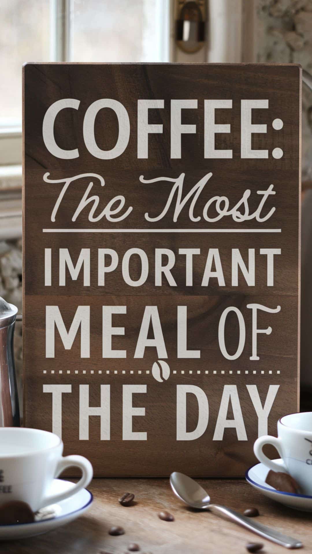 coffee most important meal of day