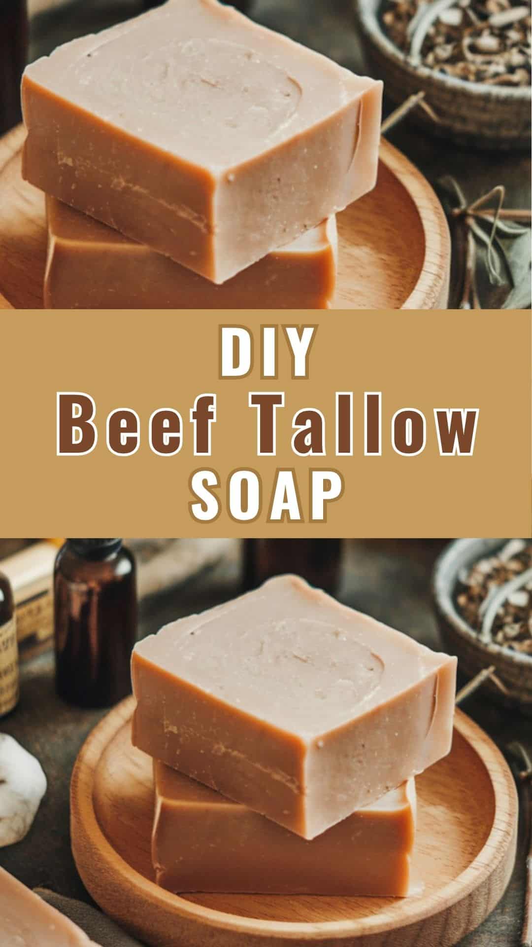 DIY beef tallow soap P1