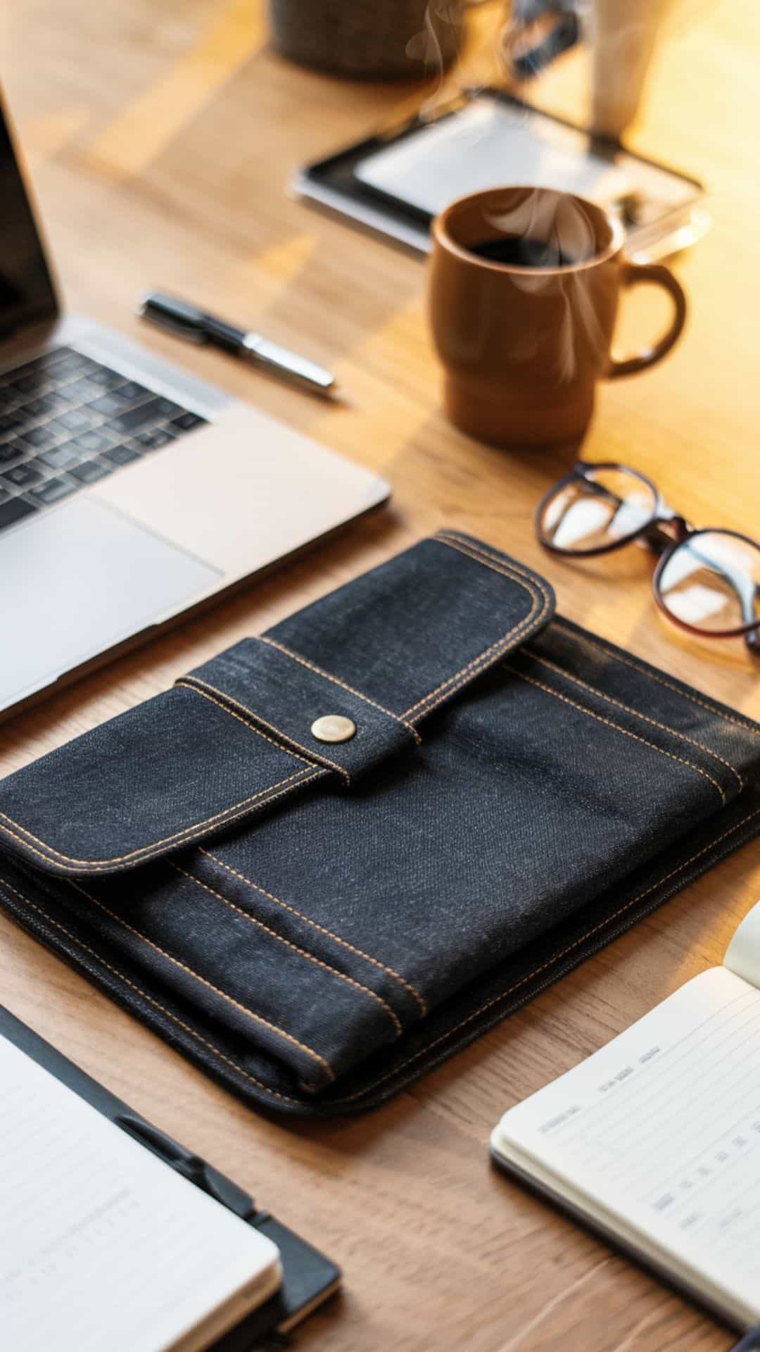 denim tablet sleeve