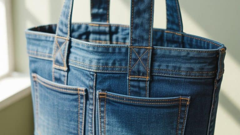 diy jean tote bag