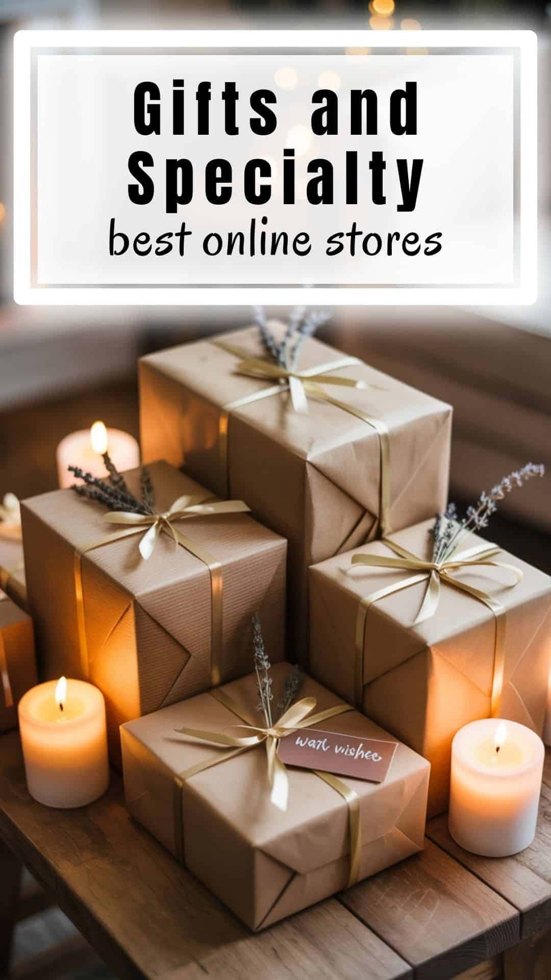 gifts and specialty online stores