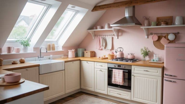 small attic kitchen ideas