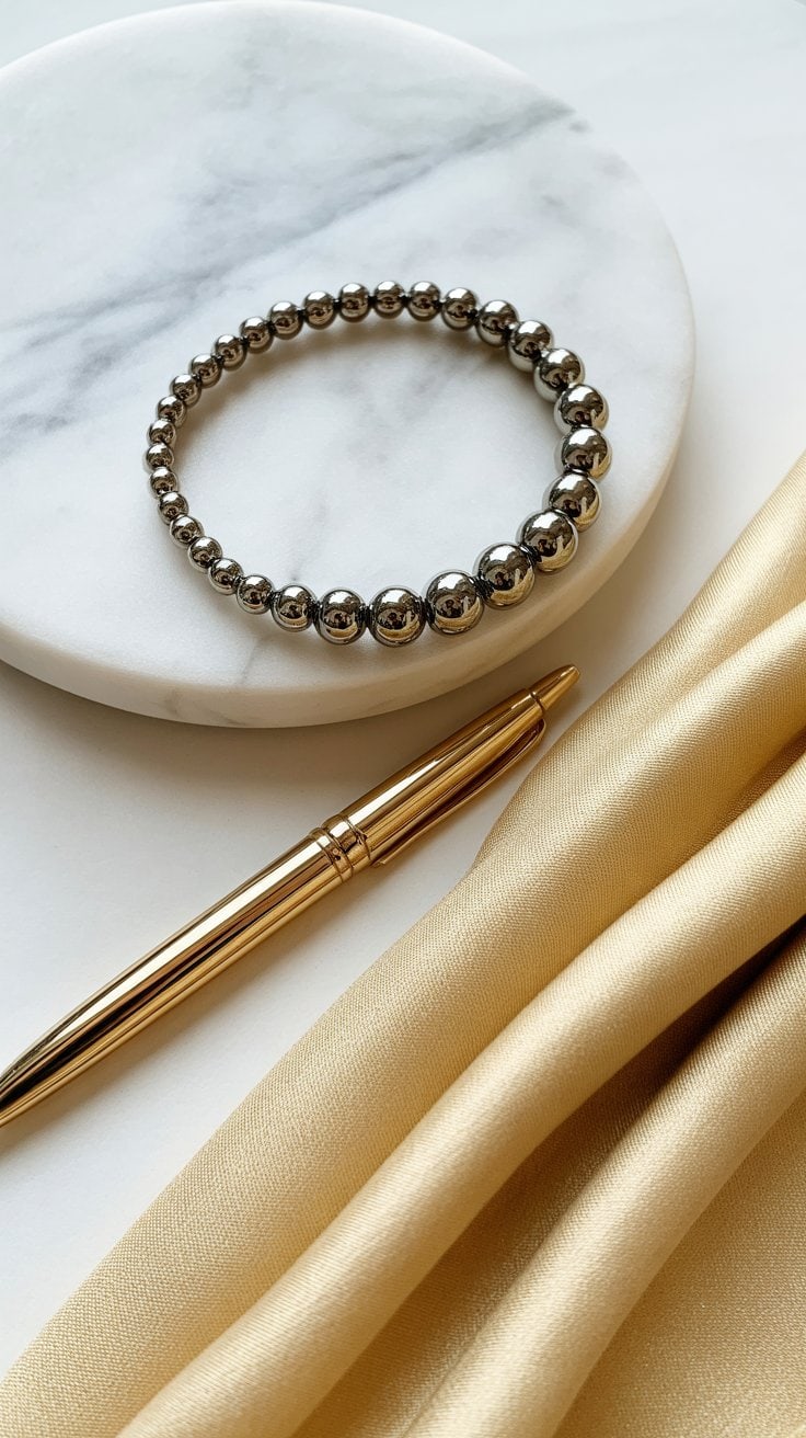 bracelet graduated bead pattern