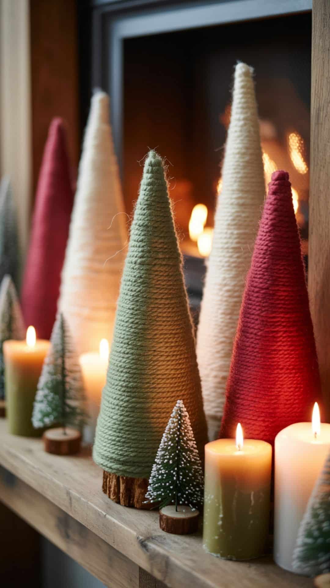 christmas tree cones