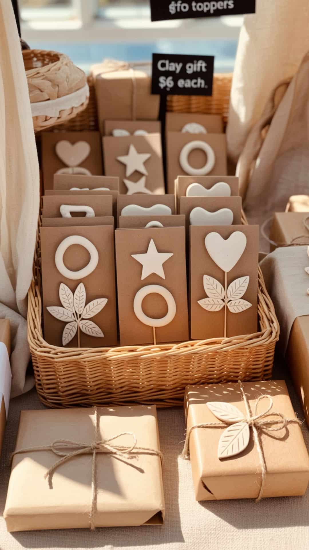 clay gift toppers 2