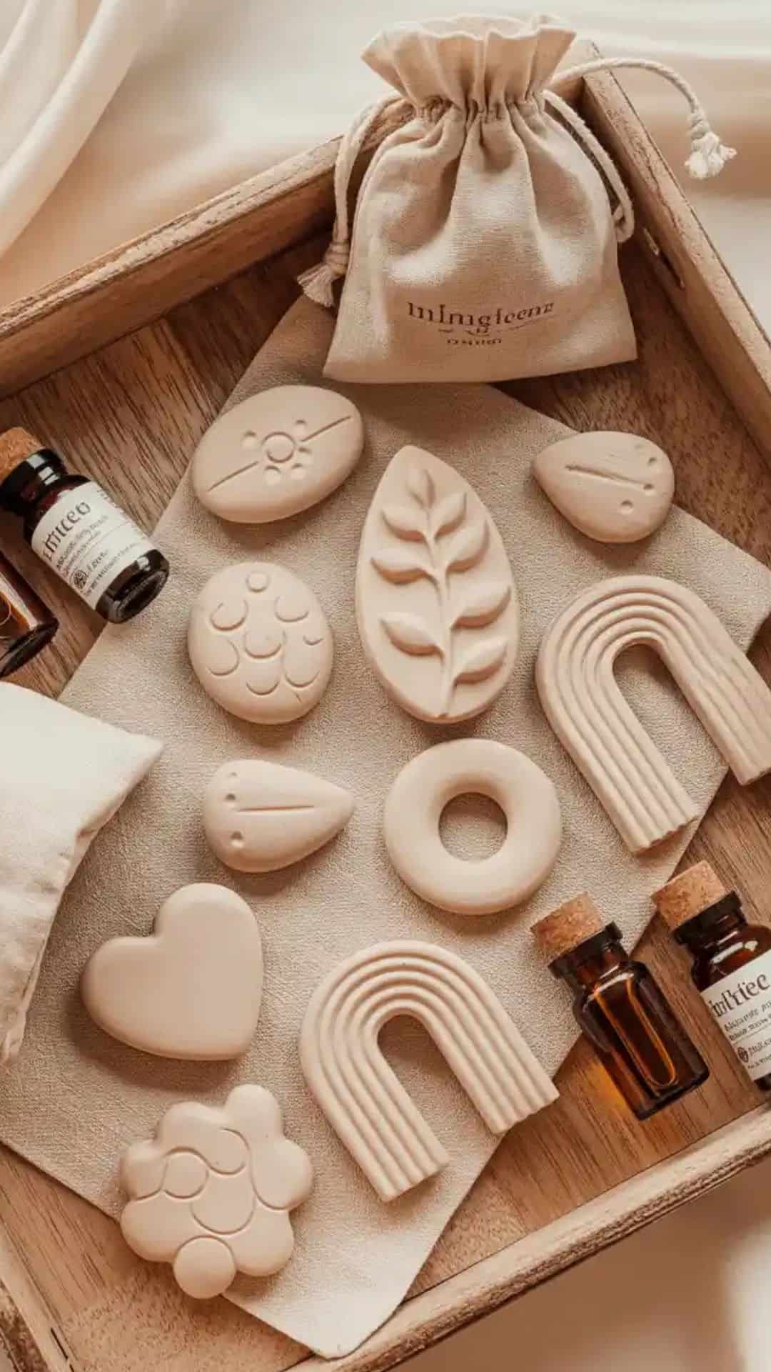 diy clay diffuser stones