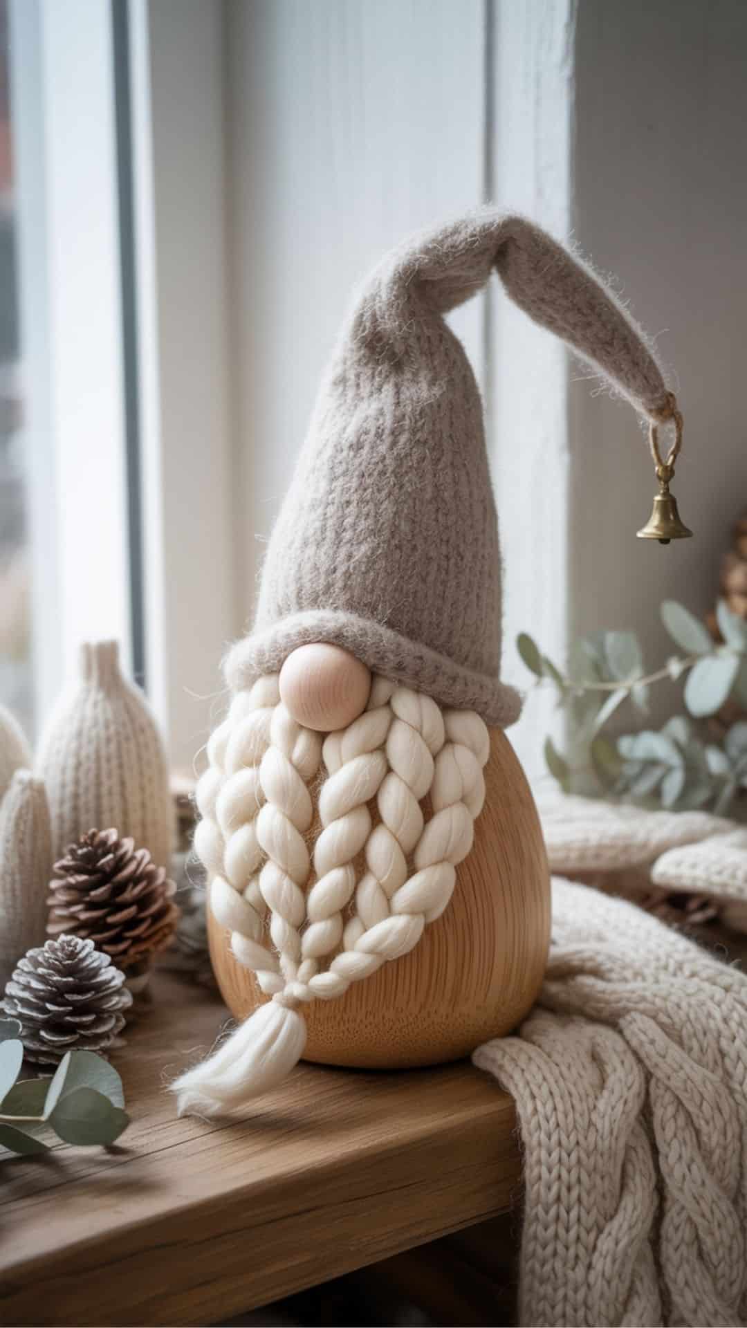 yarn beard cozy gnome