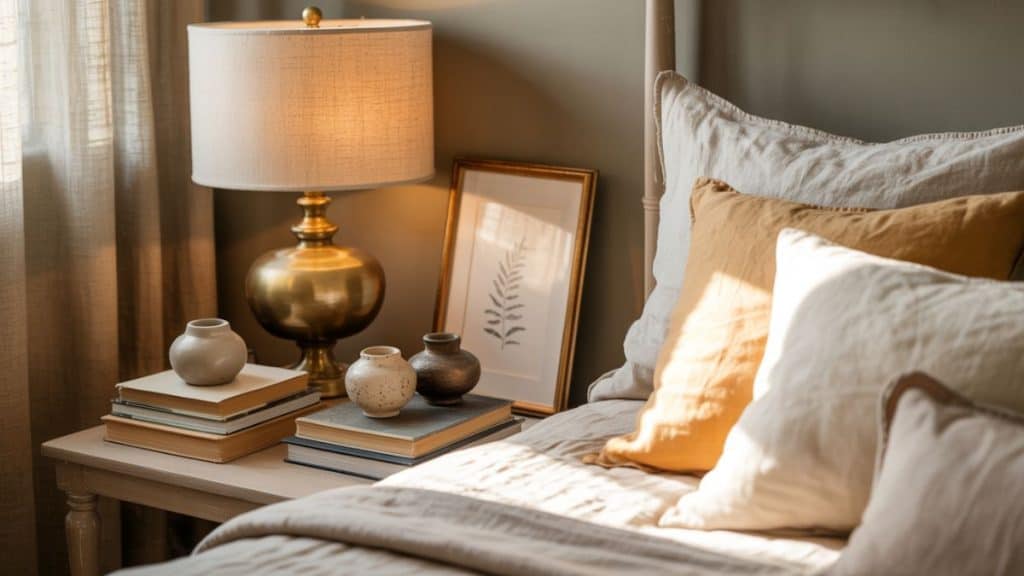 bedroom collected decor