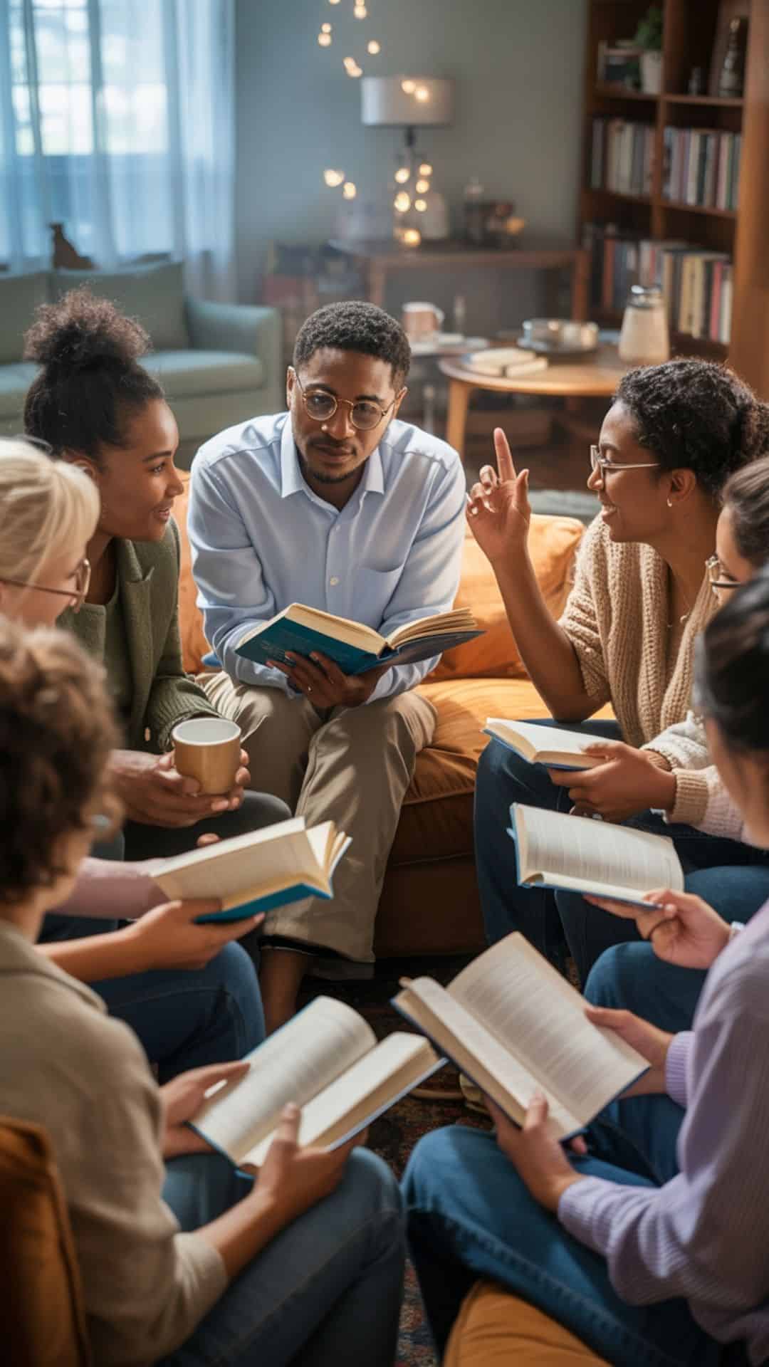 book club moderated discussion