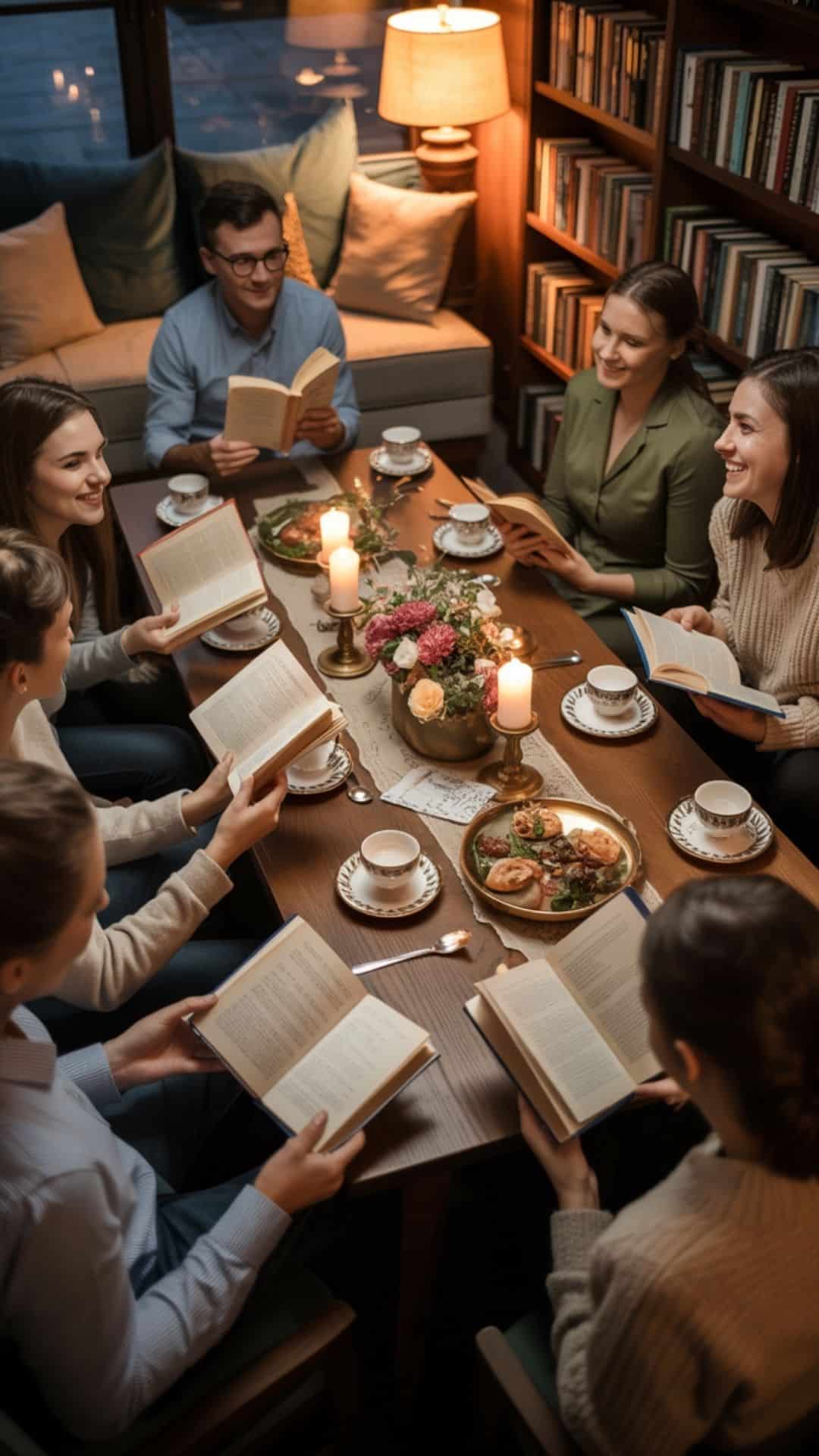 book club themed meeting