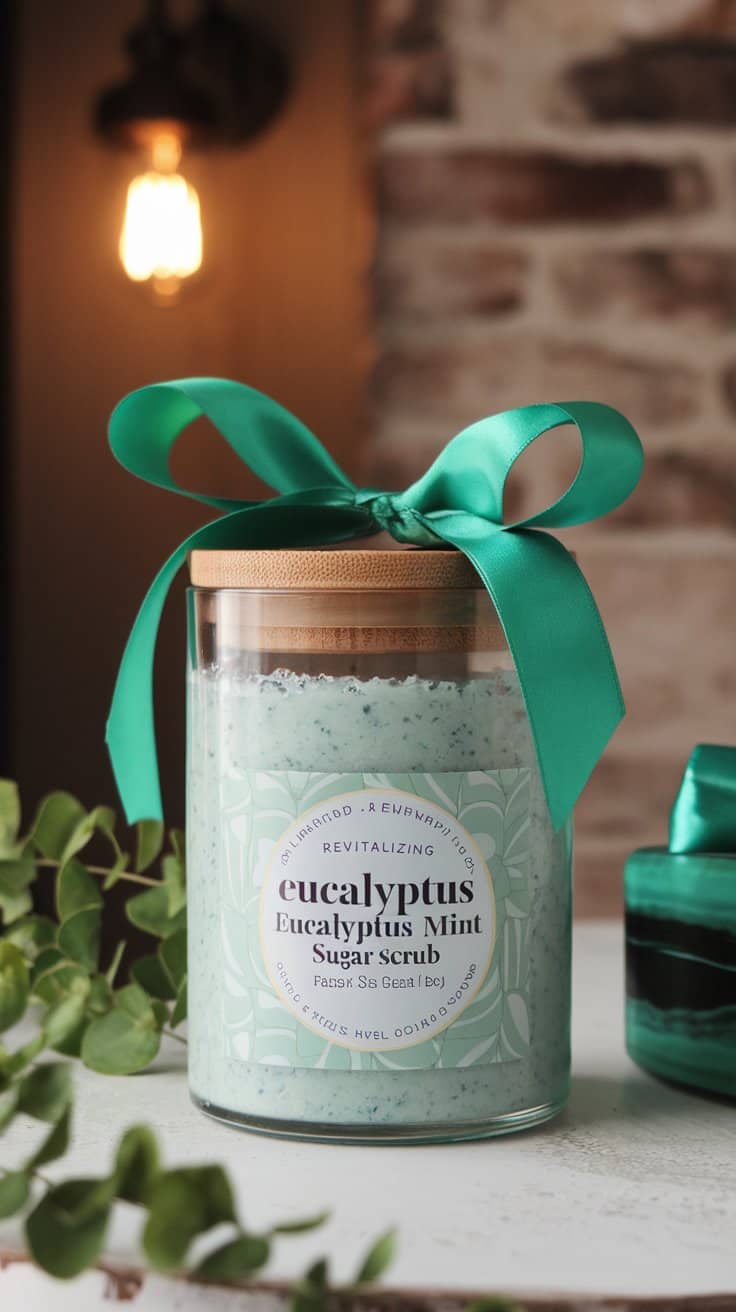 eucalyptus mint sugar scrub