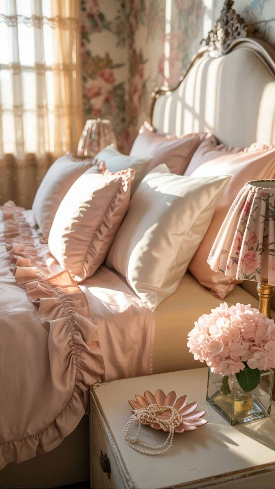 love shack fancy bedroom