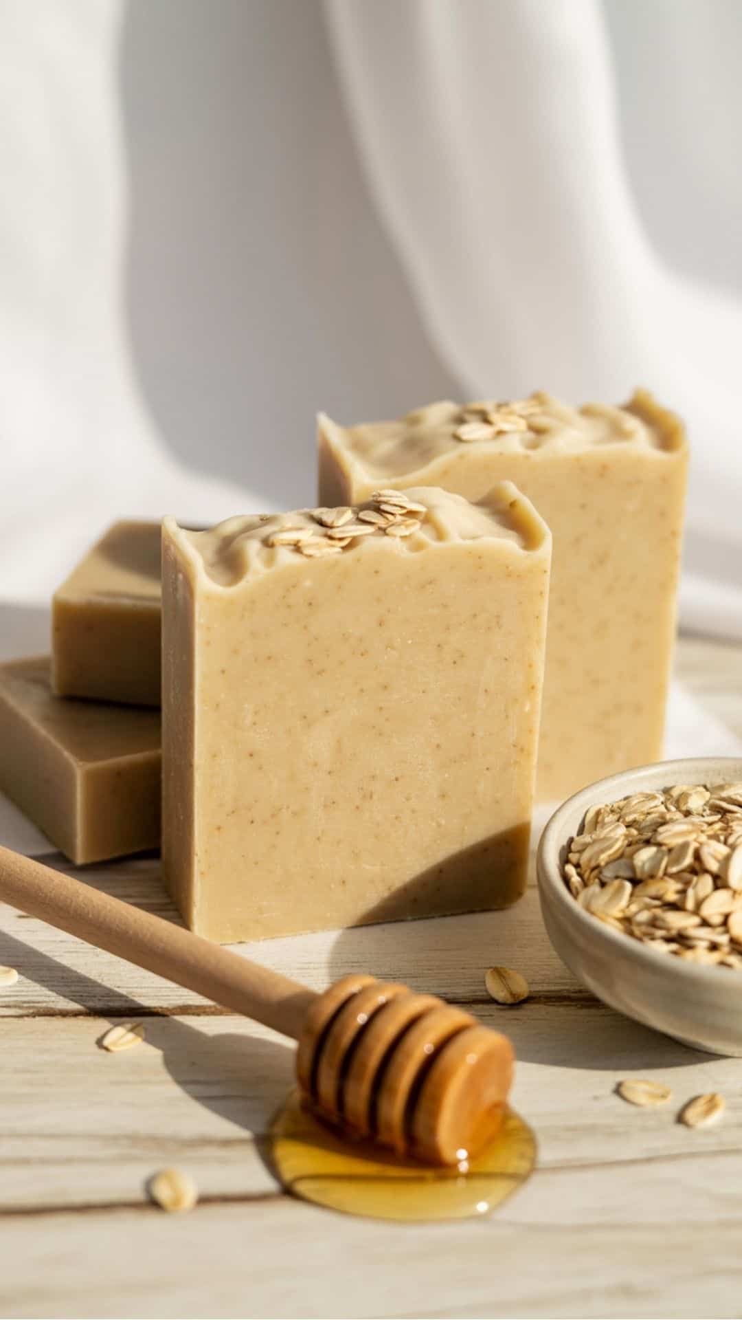 oatmeal honey melt and pour soap