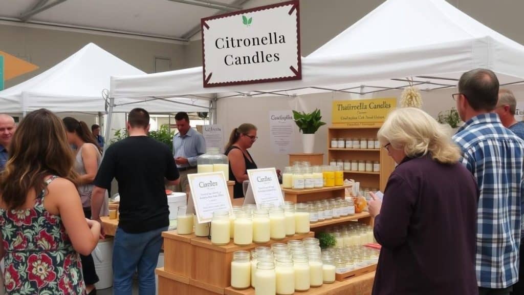 selling citronella candles