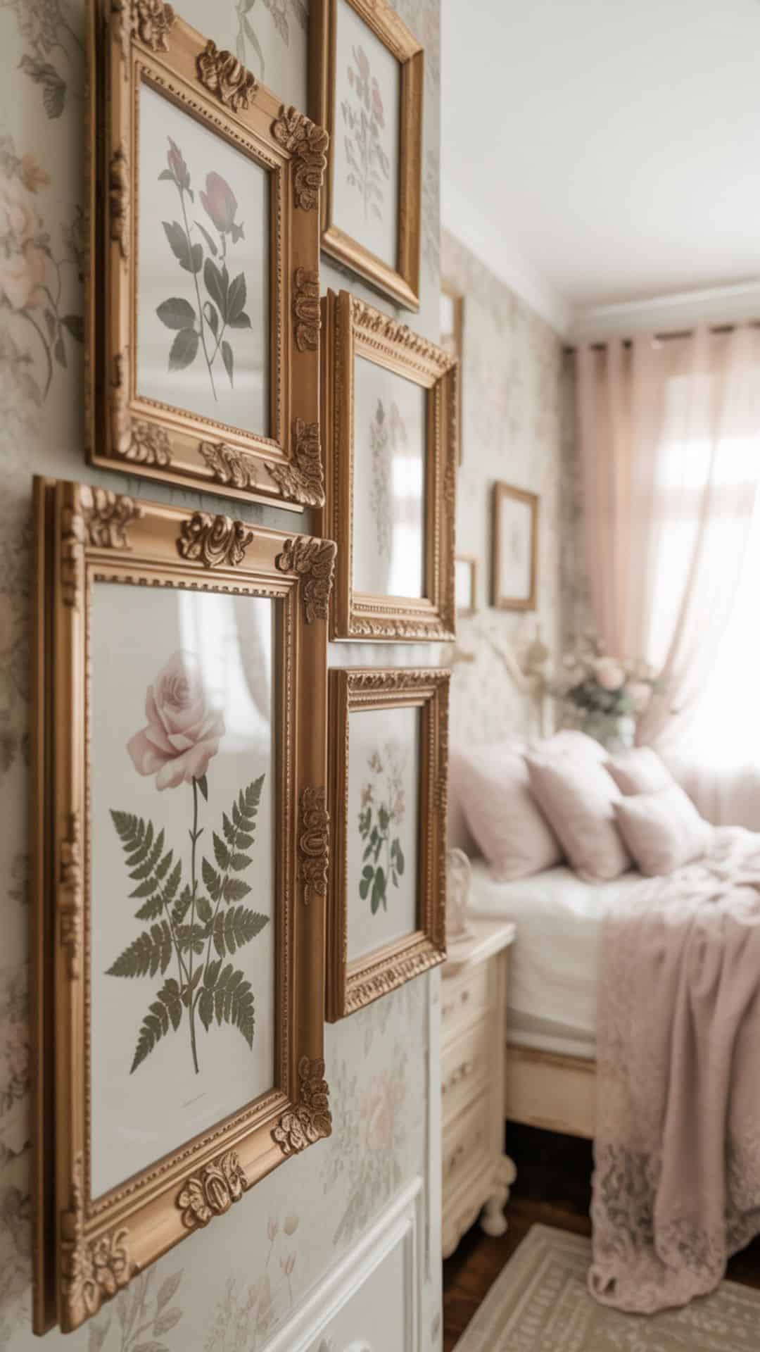 shabby chic antique picture frames