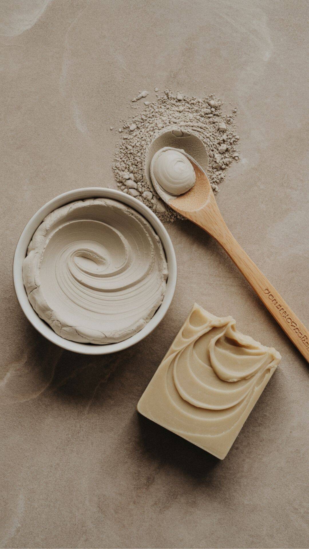 soap additives kaolin clay