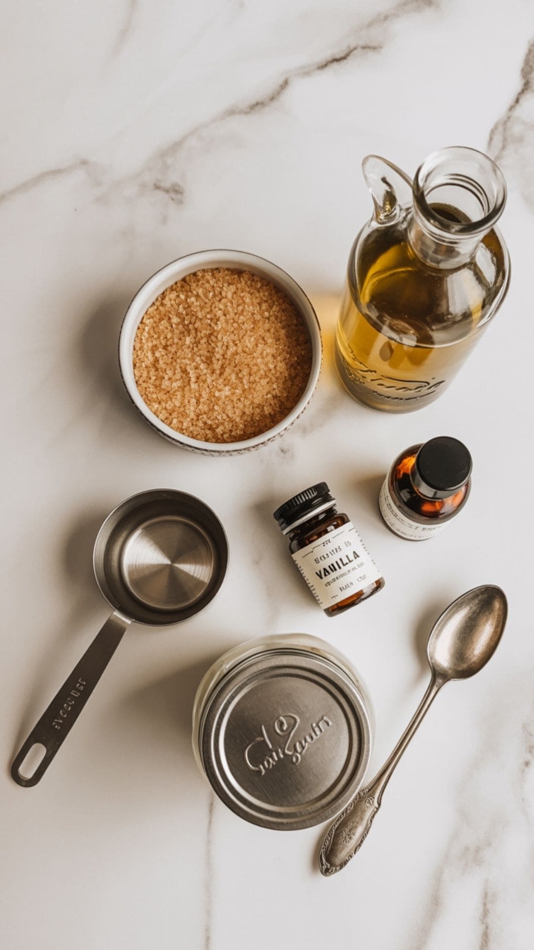 brown sugar olive oil scrub ingredients
