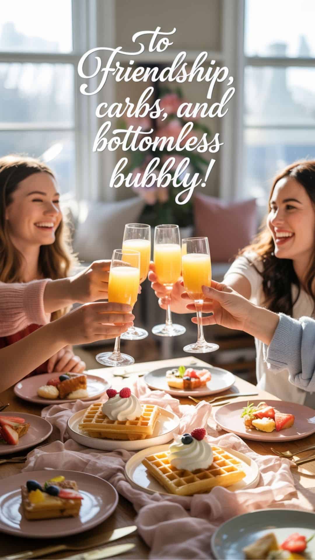 galentines day brunch at home