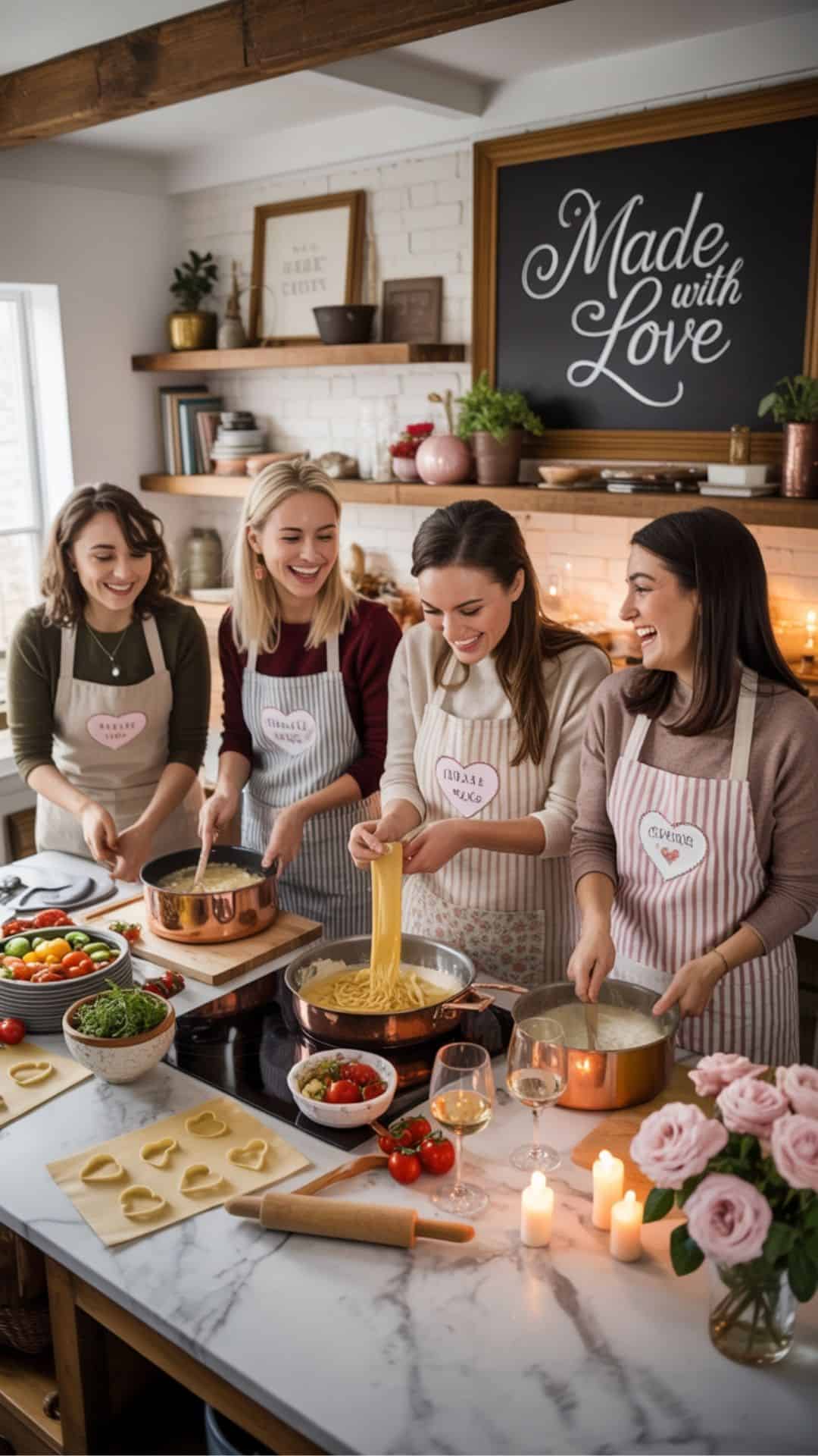 galentines day cooking class