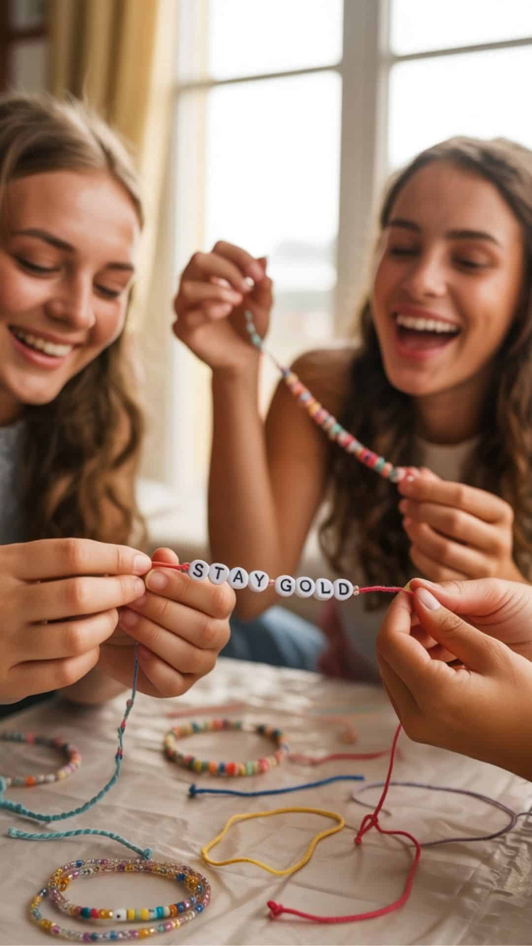 galentines day friendship bracelets