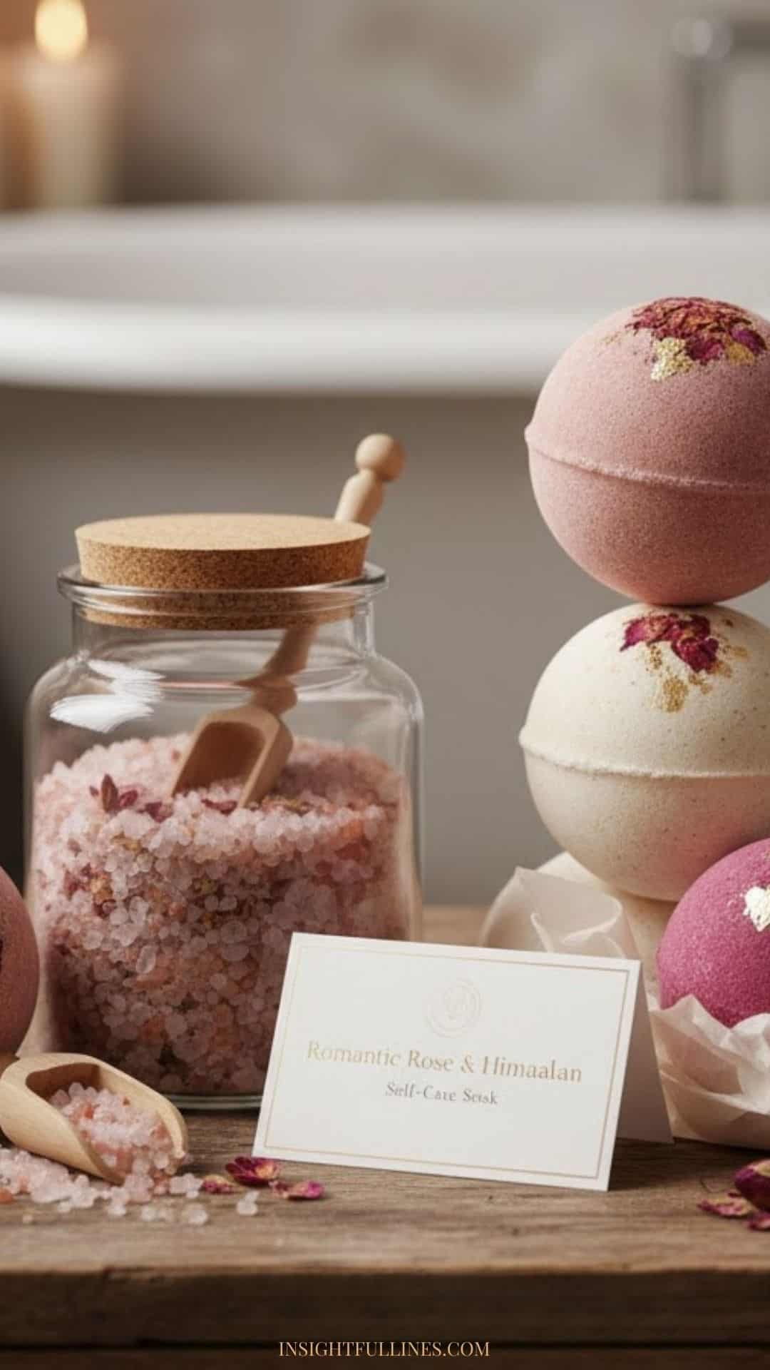 luxury bath bombs and bath salts