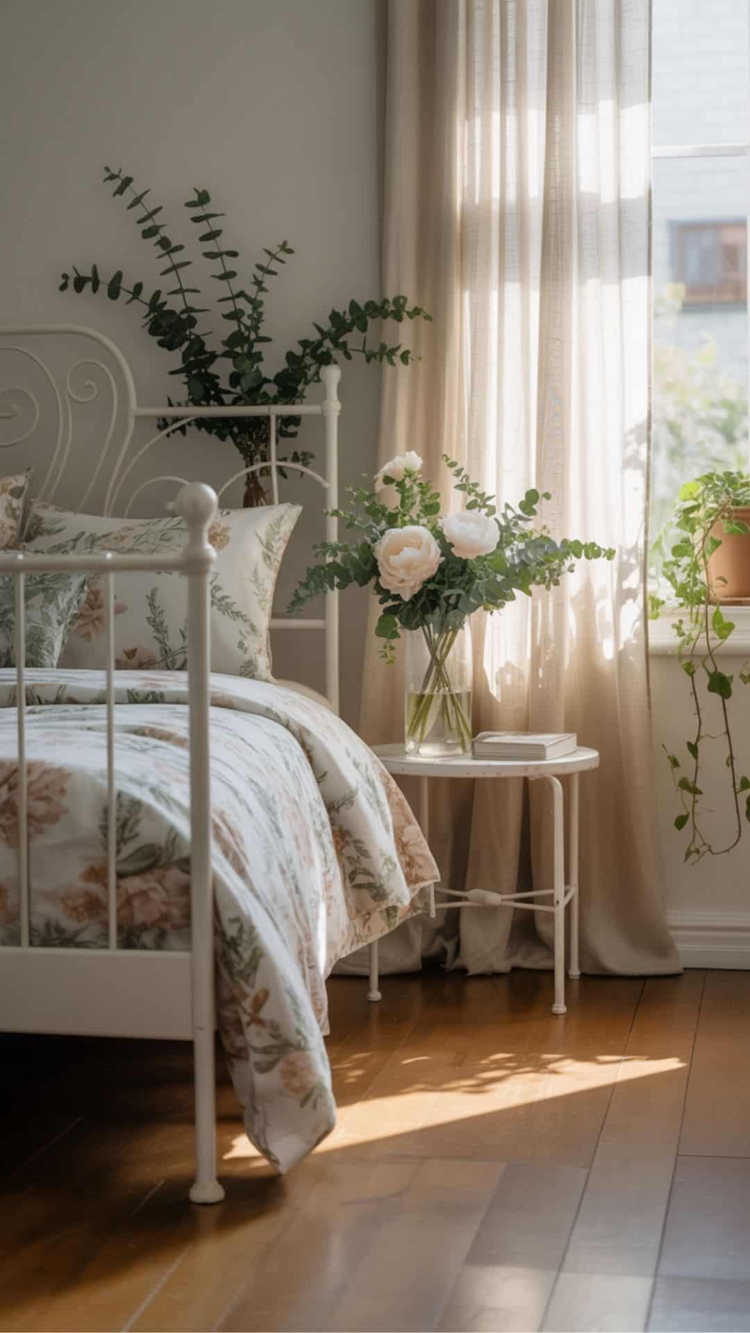 romantic shabby chic bedrooms garden inspired 1